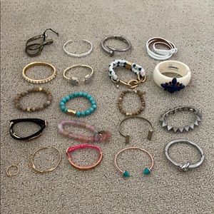 Huge lot of bracelets. Kendra Scott Stella dot